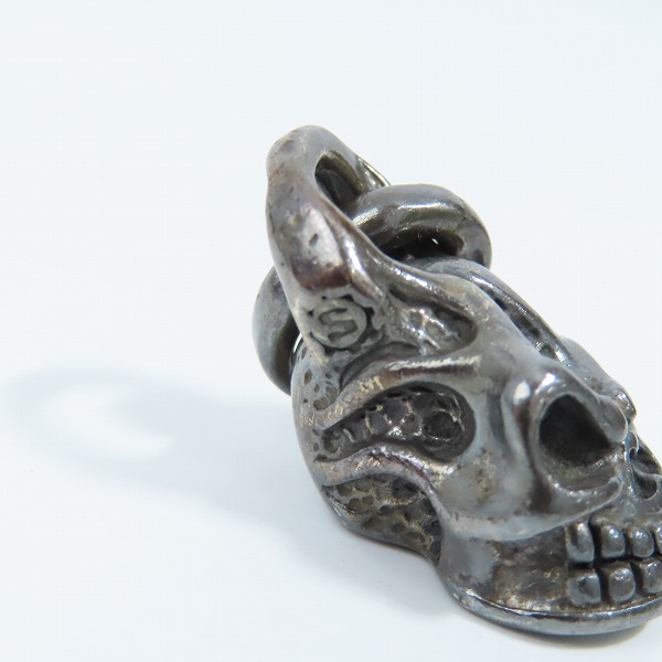 実際に弊社で買取させて頂いた【ギャラ付き】STARLINGEAR/スターリンギア マイクロフレームスカルペンダントトップの画像 6枚目