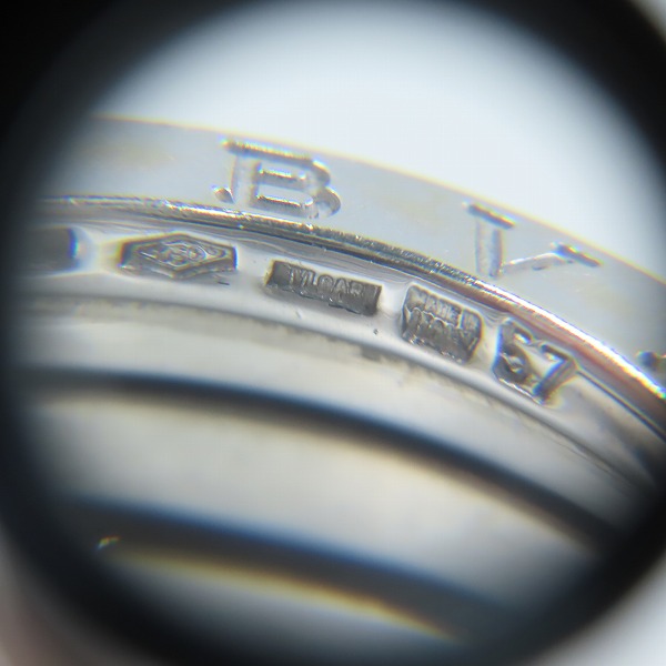 実際に弊社で買取させて頂いたBVLGARI/ブルガリ K18WG B-ZERO1/ビーゼロワン 3バンド リング/指輪 57/16号の画像 8枚目