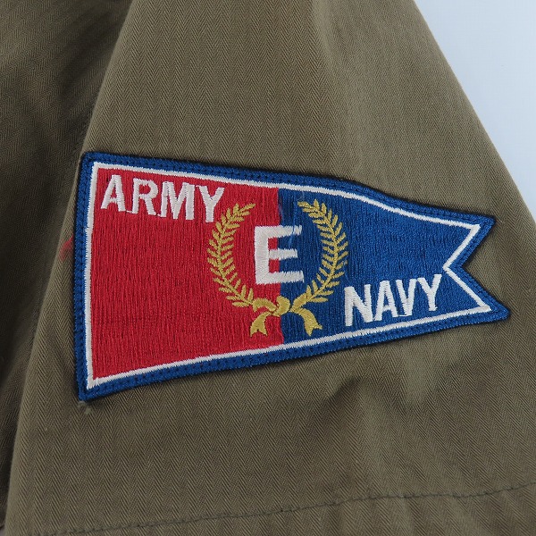 実際に弊社で買取させて頂いたBUZZ RICKSON'S/バズリクソンズ ワッペンデザイン 半袖ワークシャツ/BR33469/Mの画像 4枚目