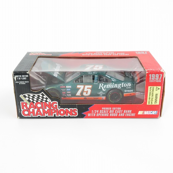 実際に弊社で買取させて頂いたNASCAR/ナスカー レーシングチャンピオン 1/24 1997 EDITION Rick Mast/リックマスト ＃75 ミニカー
