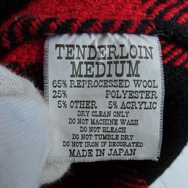 実際に弊社で買取させて頂いたTENDERLOIN/テンダーロイン T-20RG DURABLE PRESS バッファローチェックネルシャツ /Mの画像 3枚目
