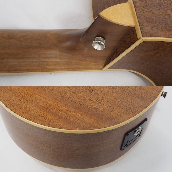 実際に弊社で買取させて頂いた★【難有り】LUNA/ルナ HEN P2 SPR エレアコ/アコースティックギター/アコギ ソフトケース付の画像 8枚目