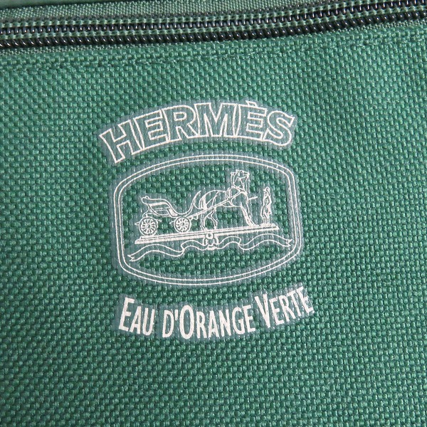 実際に弊社で買取させて頂いたHERMES/エルメス キャンバス セカンドバッグの画像 4枚目