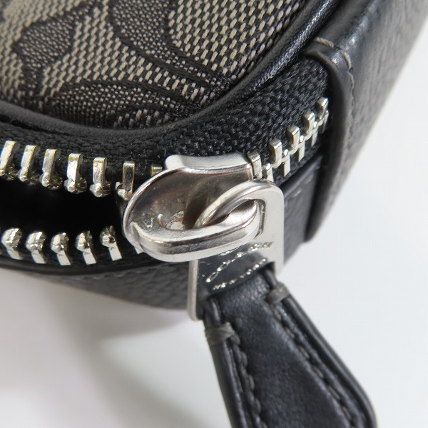 実際に弊社で買取させて頂いたCOACH/コーチ シグネチャー柄 キャンバス ショルダーポーチ CH097の画像 6枚目
