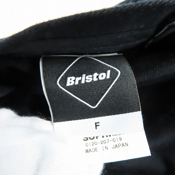 実際に弊社で買取させて頂いたF.C.Real Bristol/エフシーレアルブリストル ロゴ刺繍 キャップ FCRB-200100の画像 5枚目