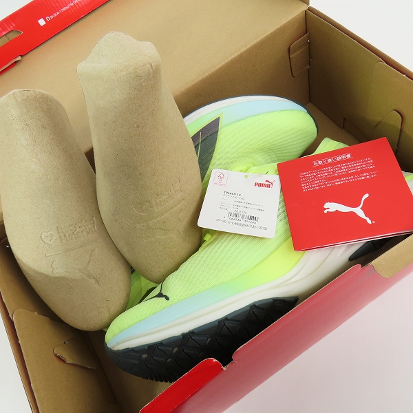 実際に弊社で買取させて頂いた【未使用】PUMA/プーマ DEVIATE NITRO/ディヴィエイト ニトロ  ランニングシューズ 194449-13/28の画像 7枚目