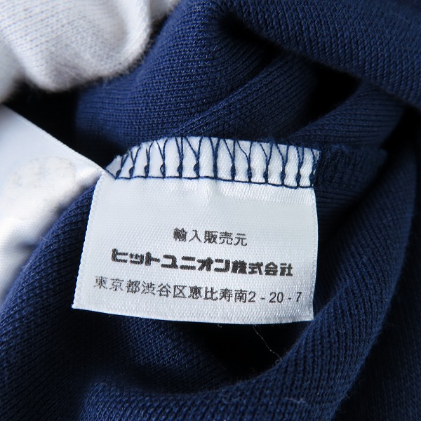 実際に弊社で買取させて頂いたFRED PERRY/フレッドペリー TAPED TRACK JACKET/トラックジャケット ネイビー J6231 Mの画像 6枚目