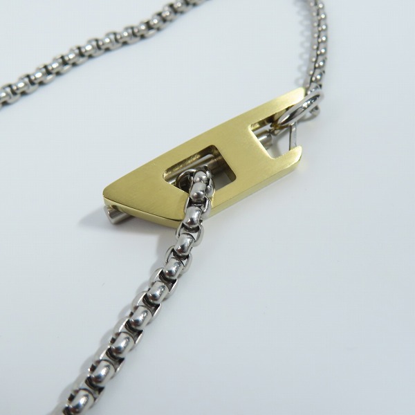 実際に弊社で買取させて頂いたDIESEL/ディーゼル ステンレス ネックレス の画像 1枚目