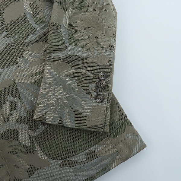 実際に弊社で買取させて頂いたHYDROGEN/ハイドロゲン ボタニカル柄 ジャケット/50Rの画像 8枚目