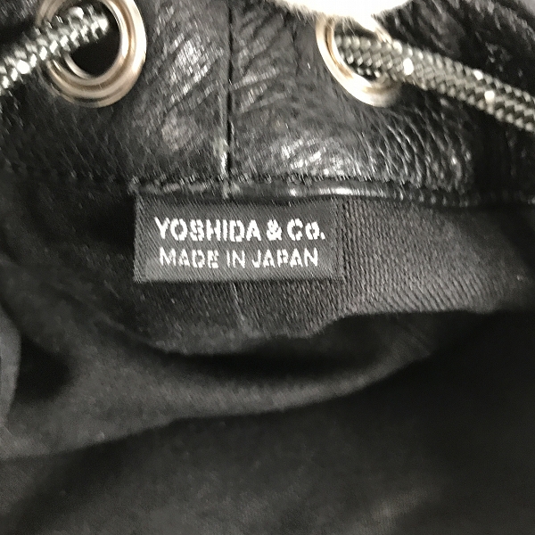 実際に弊社で買取させて頂いたPORTER/ポーター BALLOONSAC SENSUOUS レザー 巾着ショルダーバッグ 381-04644の画像 6枚目