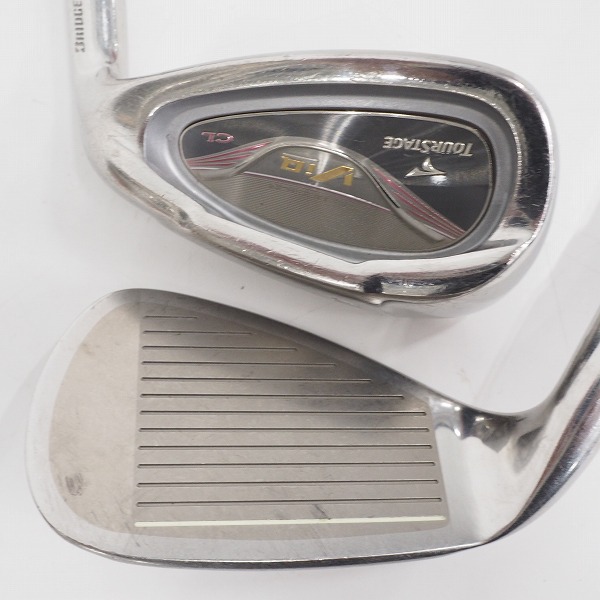 実際に弊社で買取させて頂いたBRIDGESTONE/ブリヂストン TOURSTAGE/ツアーステージ ViQ CL レディース ゴルフクラブ 9本セット FLEX:L の画像 8枚目