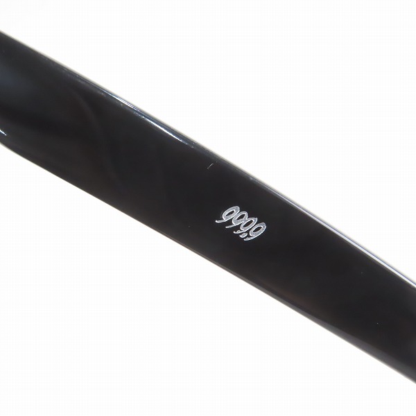 実際に弊社で買取させて頂いた999.9/フォーナインズ メガネフレーム アイウェア NP-605の画像 8枚目