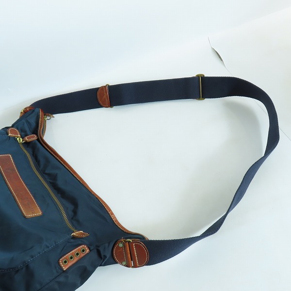 実際に弊社で買取させて頂いたFelisi/フェリージ ショルダーバッグ ナイロン×レザー 9362の画像 2枚目