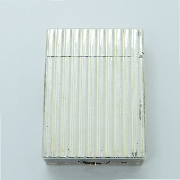 実際に弊社で買取させて頂いたS.T.DuPont/デュポン ライン1ショート 斜線ライン ガスライターの画像 1枚目