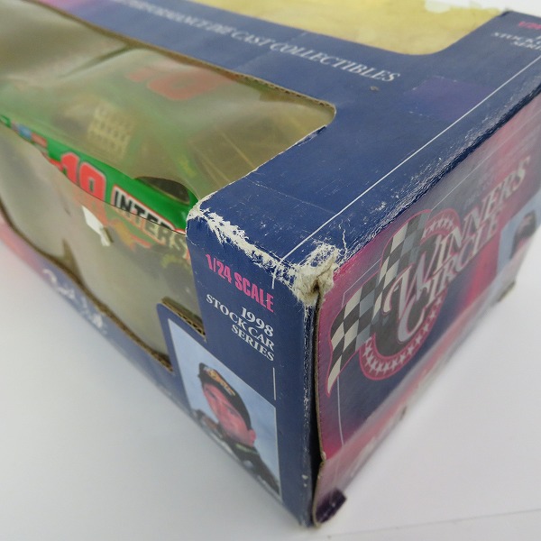 実際に弊社で買取させて頂いたNASCAR/ナスカー WINNERS CIRCLE 1/24 1998 STOCK CAR SERIES BOBBY LABONTE/ボビー・ラボンテ ＃18 ミニカー の画像 9枚目