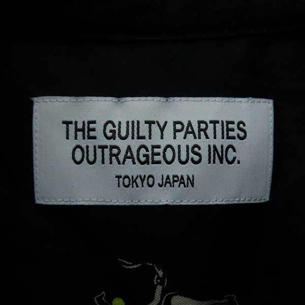 実際に弊社で買取させて頂いたWACKO MARIA/ワコマリア Bunny girl S/S Shirt/バニーガール 半袖 総柄 シャツ/Mの画像 2枚目