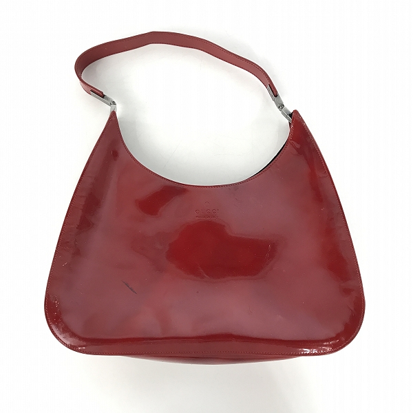 実際に弊社で買取させて頂いたGUCCI/グッチ エナメル ワンショルダーバッグ 001.3767 001274