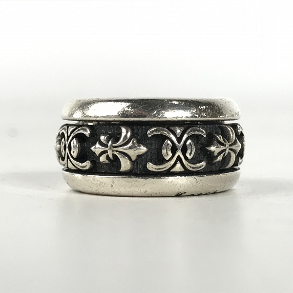 実際に弊社で買取させて頂いた【ギャラ付き】LEATHERS AND TREASURES/レザーズアンドトレジャーズ フレアデリーフローレンティンリボルバーリング/14.5号の画像 4枚目