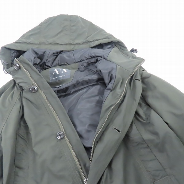 実際に弊社で買取させて頂いたARMANI EXCHANGE/アルマーニエクスチェンジ ジップアップ ジャケット/Lの画像 4枚目