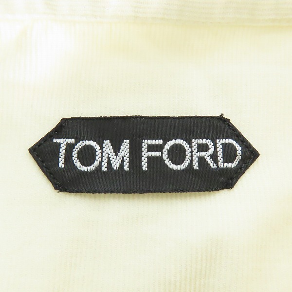 実際に弊社で買取させて頂いたTOM FORD/トムフォード 長袖ボタンシャツ/38の画像 2枚目