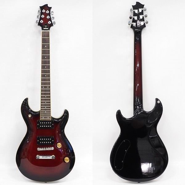 実際に弊社で買取させて頂いた★【弦無し】YAMAHA/ヤマハ YSG-II WR ダブルカッタウェイ エレキギター 日本製 ソフトケース付の画像 1枚目