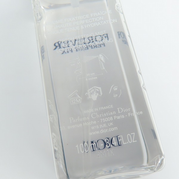 実際に弊社で買取させて頂いたDior/ディオール ディオールスキン フォーエヴァー メイクアップ フィックス ミスト状化粧水 100mlの画像 2枚目