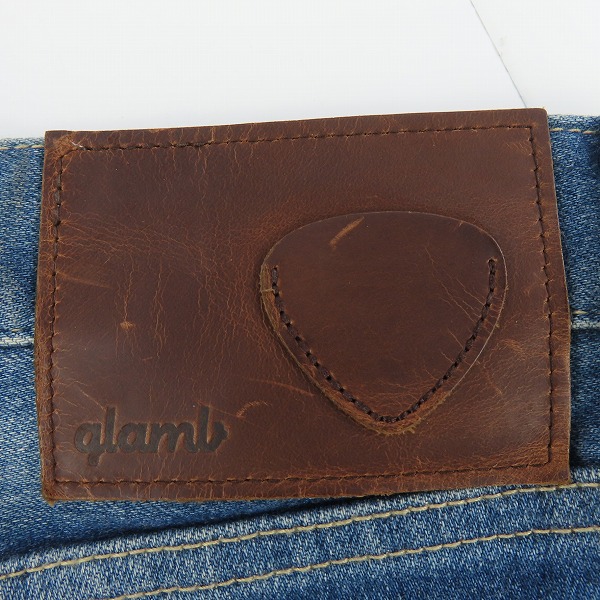 実際に弊社で買取させて頂いたglamb/グラム ダメージ加工/パッチワーク デニムパンツ 3の画像 2枚目