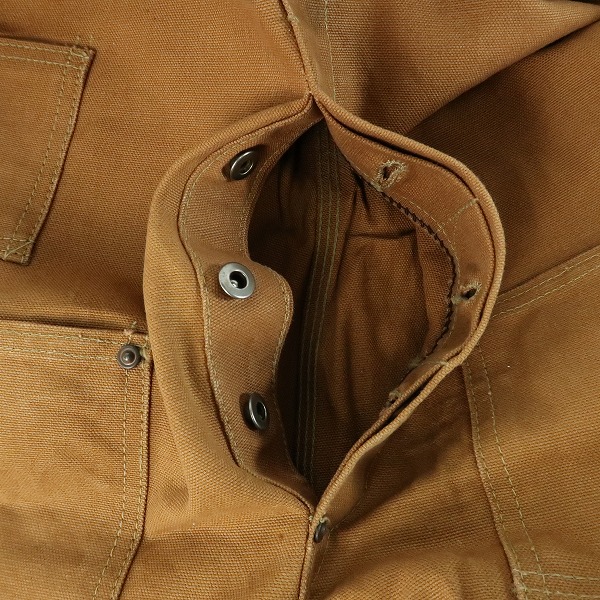 実際に弊社で買取させて頂いたCarhartt/カーハート ダック生地 作業着/オーバーオール ワークウェア の画像 6枚目