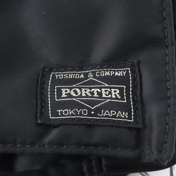 実際に弊社で買取させて頂いたPORTER/ポーター TANKER/タンカー ショルダーバッグ ブラックの画像 4枚目