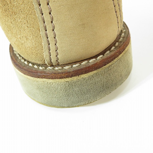実際に弊社で買取させて頂いたREDWING/レッドウィング  スエード チャッカブーツ 3143/9.5Dの画像 9枚目