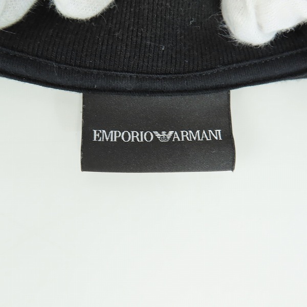 実際に弊社で買取させて頂いたEMPORIO ARMANI/エンポリオアルマーニ ジップアップ スウェット ジャケット 6L1MM3 1JUWZ/XLの画像 2枚目
