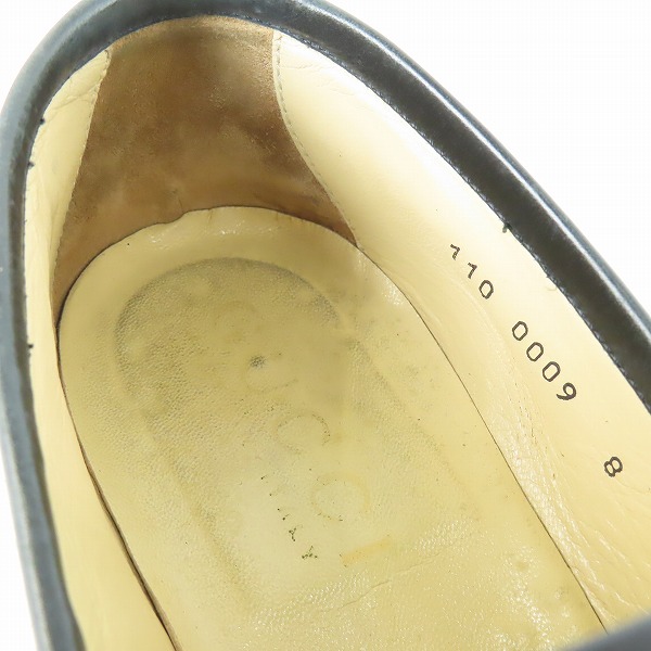 実際に弊社で買取させて頂いたGUCCI/グッチ ビットローファー 110 0009/8EEEの画像 8枚目