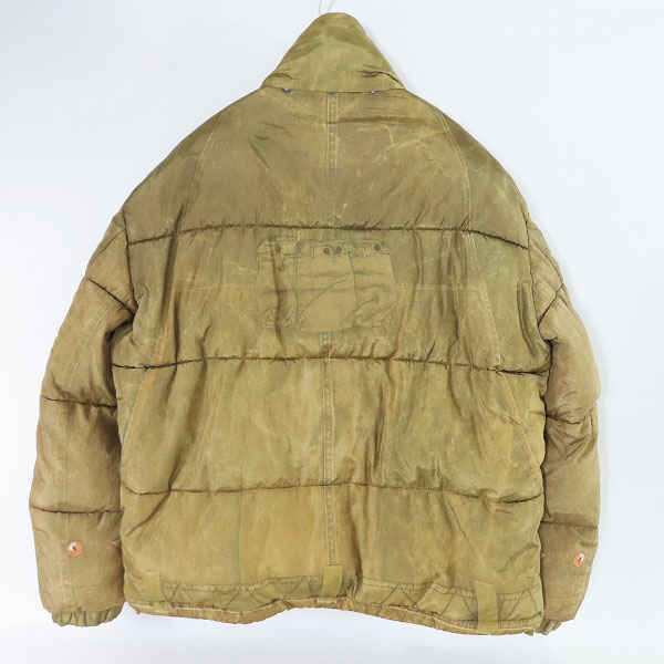 実際に弊社で買取させて頂いたDIESEL/ディーゼル 中綿ジャケット W-ROLFFUS/48の画像 1枚目