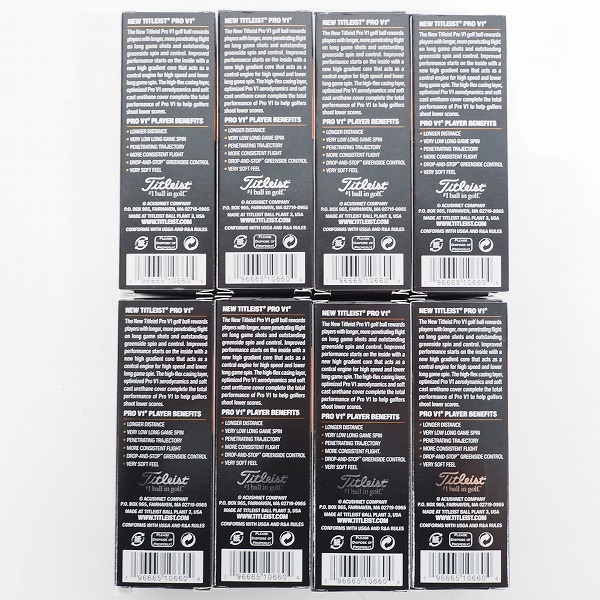 実際に弊社で買取させて頂いた 【未使用】Titleist/タイトリスト PRO V1 ゴルフボール ホワイト 2ダースの画像 3枚目