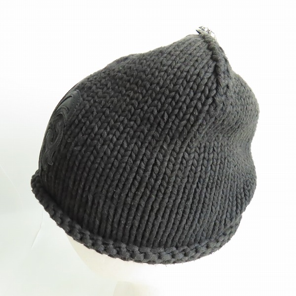 実際に弊社で買取させて頂いたCHROME HEARTS/クロムハーツ BSフレア ニットキャップ/ビーニーの画像 2枚目