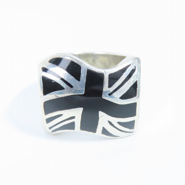 実際に弊社で買取させて頂いたCRAZY PIG/クレイジーピッグ ユニオンジャックジャックリング 20.5-21.5号の画像 1枚目