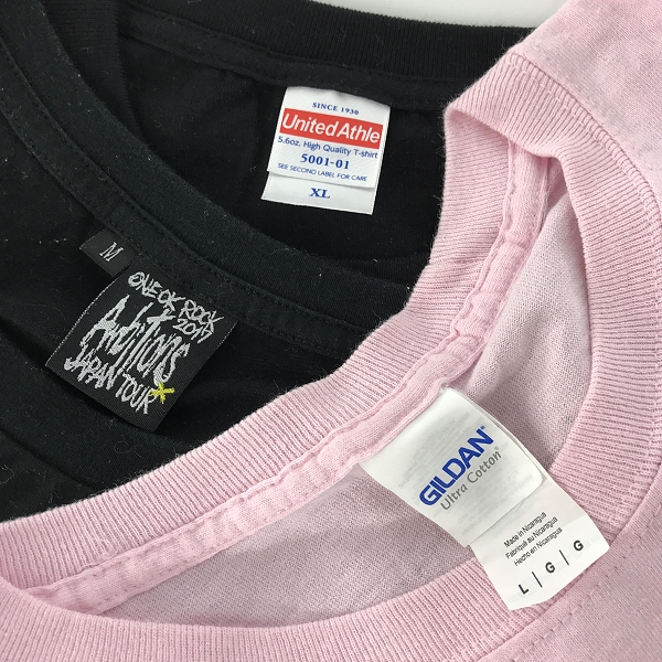 実際に弊社で買取させて頂いた【おまとめ】ONE OK ROCK/ワンオクロック SiM/シム 他 バンドTシャツ/バンT 等の画像 2枚目