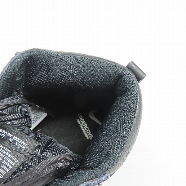 実際に弊社で買取させて頂いたNIKE×UNDERCOVER/ナイキ×アンダーカバー DUNK HI 1985 / U/ダンクハイ DQ4121-001/27の画像 4枚目