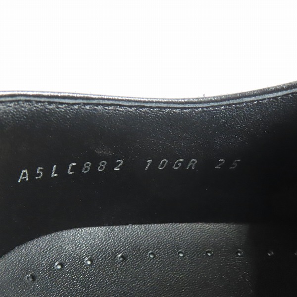 実際に弊社で買取させて頂いたREGAL/リーガル ストレートチップ ビジネスシューズ 10GR/25.0の画像 5枚目