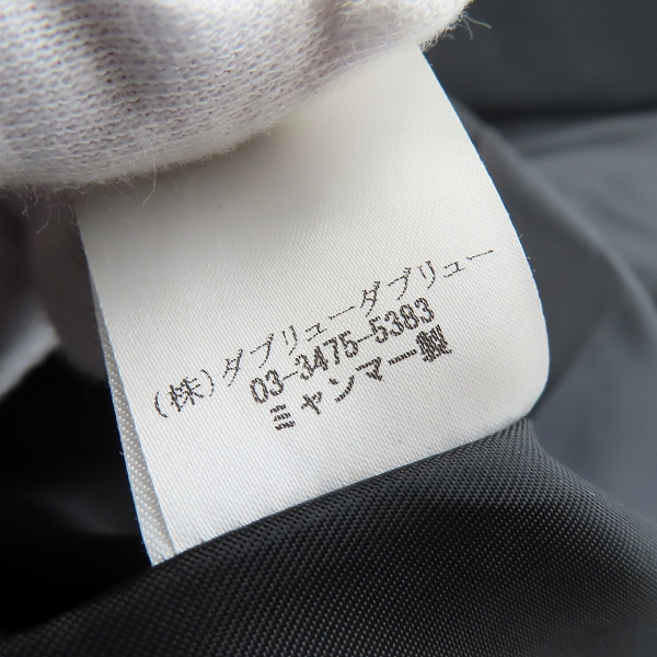 実際に弊社で買取させて頂いたBUFFALO BOBS/バッファローボブズ ウール ナポレオン トレンチコート TKB6303/2の画像 4枚目