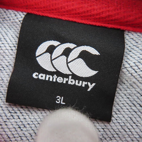 実際に弊社で買取させて頂いたCANTERBURY/カンタベリー ハーフジップ スウェット/3Lの画像 2枚目