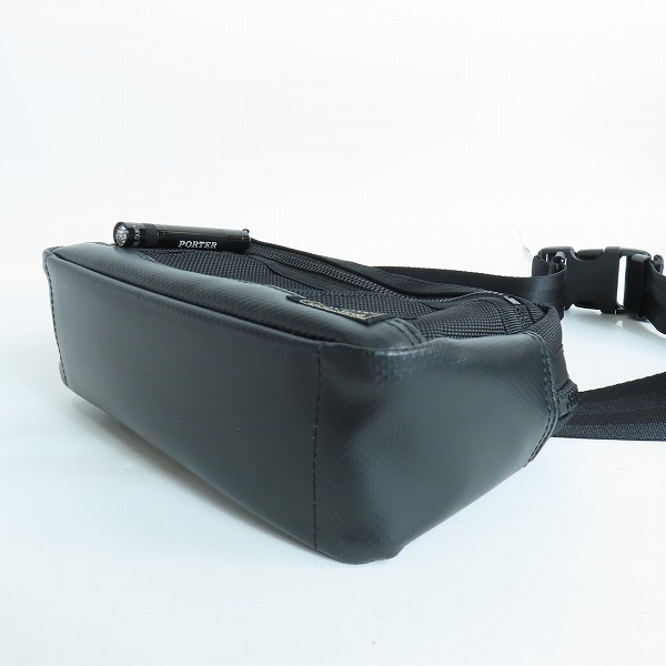 実際に弊社で買取させて頂いたPORTER/ポーター HEAT/ヒート マグライト付 ウェストバッグ ボディーバッグ 703-07972の画像 3枚目
