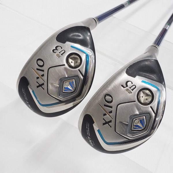 実際に弊社で買取させて頂いたDUNLOP/ダンロップ XXIO/ゼクシオ 8 エイト ユーティリティ U3/19°,U5/23° 2本セット MP800 FLEX：R