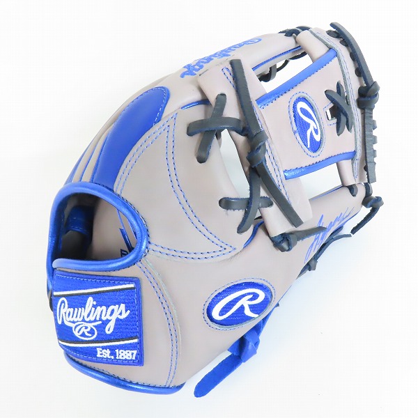 実際に弊社で買取させて頂いたRawlings/ローリングス HYPER TECH COLOR SYNC 軟式 内野手 右投げ用 グローブ/グラブ GR4HTCN62