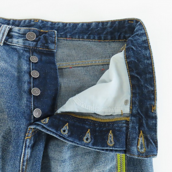 実際に弊社で買取させて頂いたdiesel/ディーゼル サイドジップ デニムパンツ D-RISE-ZIP-S-J/W28の画像 6枚目