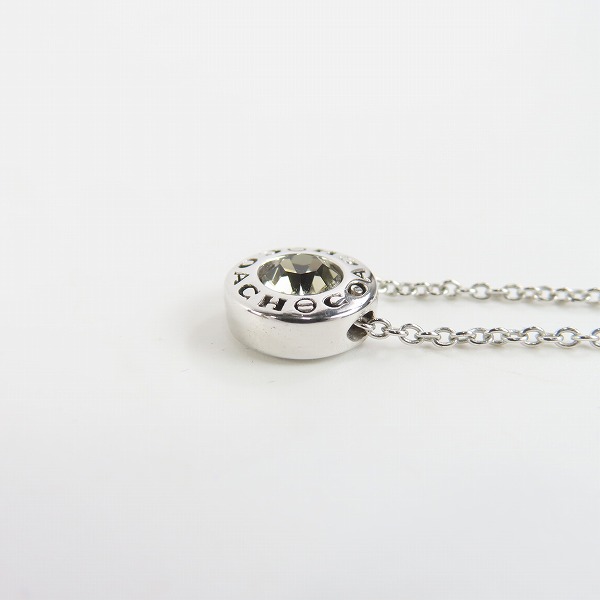 実際に弊社で買取させて頂いたCOACH/コーチ ロゴ/ストーン ネックレスの画像 3枚目