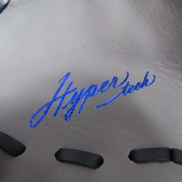 実際に弊社で買取させて頂いたRawlings/ローリングス HYPER TECH COLOR SYNC 軟式 内野手 右投げ用 グローブ/グラブ GR4HTCN62の画像 6枚目