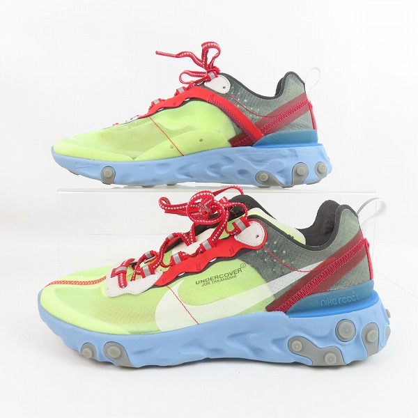 実際に弊社で買取させて頂いたNIKE×UNDERCOVER/ナイキ×アンダーカバー REACT ELEMENT 87 リアクトエレメント87 スニーカー BQ2718-700/25.5の画像 3枚目