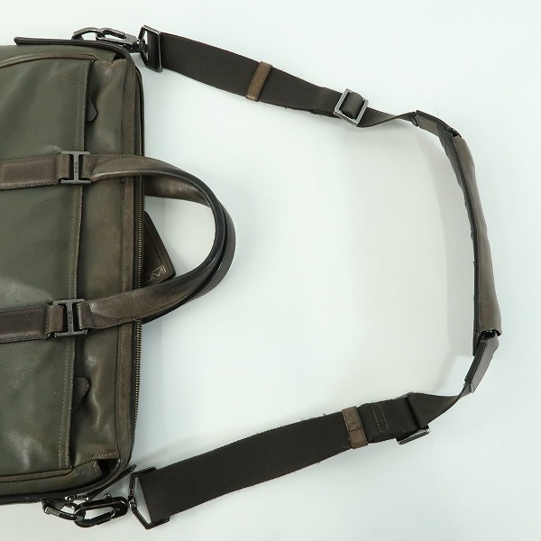 実際に弊社で買取させて頂いたTUMI/トゥミ 2WAY BEACON HILL/ビーコンヒル レザー ブリーフケース 68517STMの画像 6枚目