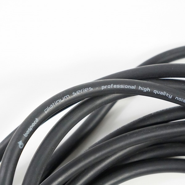 実際に弊社で買取させて頂いたbespeco/べスペコ Platinum Series 約6m L/S ギターシールド ベースシールド 動作確認済みの画像 4枚目